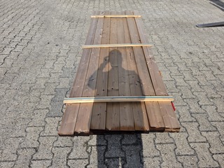 Ca. 21x Thermo Vuren Planken Geschaafd, 20x120mm, lengte 300cm